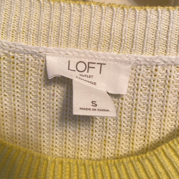 Loft Lounge Colorblock Tie Dye Pullover Chunky Sweater - Picture 2 of 6